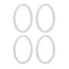 4PCS Water Distiller Sealing Ring Silicone Heat Resistance Water Distiller