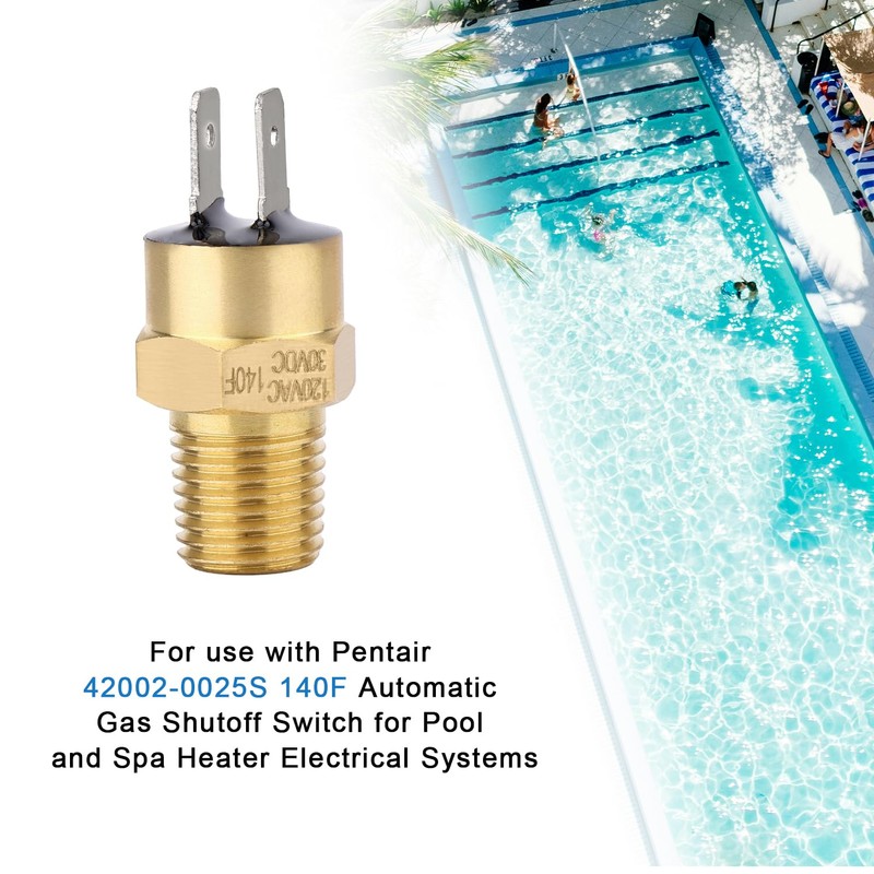 Automatic Gas Shutoff Switch for Pentair Sta-Rite MasterTemp Max-E Therm,
