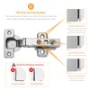 Chibery 2 PCS Full Overlay Soft Close Hinges, Clip ON