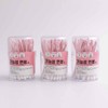 Premium Disposable Korean Cotton Swabs for Beauty & Hygiene 80 Count - 3 Pack Set