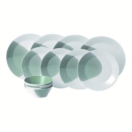 Royal Doulton 1815 Signature 12-Piece Dinnerware Set, Blue