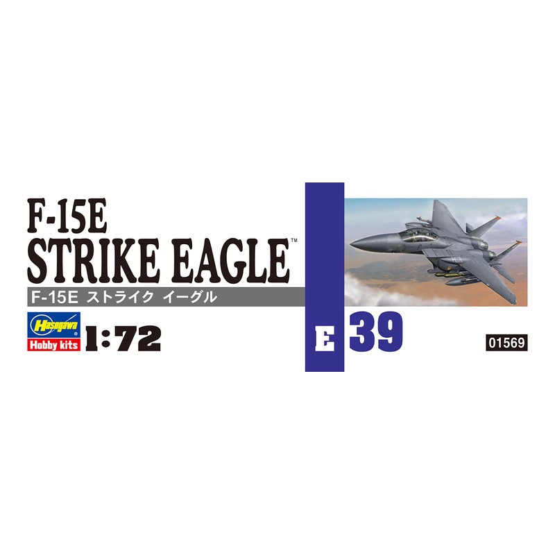 Hasegawa 1:72 Scale F-15E Strike Eagle Model