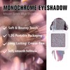 Single Eyeshadow Makeup, Mauve Green Blue Powder Shimmer Eye Shadow
