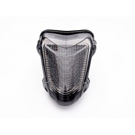 Bright2wheels Motorcycle LED Tail Light with Turn Signals Compatible with 08-19 GSX-R1300 HAYABUSA smoke Lens