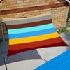 Royal Shade 6' x 8' Rainbow Rectangle Waterproof Sun Shade