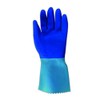 MAPA LL-301-M MAPA Blue-Grip LL301 Etched Finish Latex Gloves w/Pinked