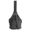 Roma Leathers Fashion Leather Backpack - Premium Black Cowhide Leather