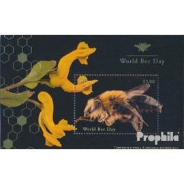 UN - NEW York block59 (complete.issue.) fine used/cancelled 2019 Weltbienentag (Stamps for collectors) Invertebrates Other (insects, snails, bees…)