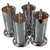 Just Accessories Luxury Quality Chrome Legs Furniture Feet For Sofas