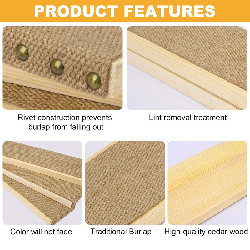3 Pcs Bagel Boards for Baking Bagels, Pine Wood with