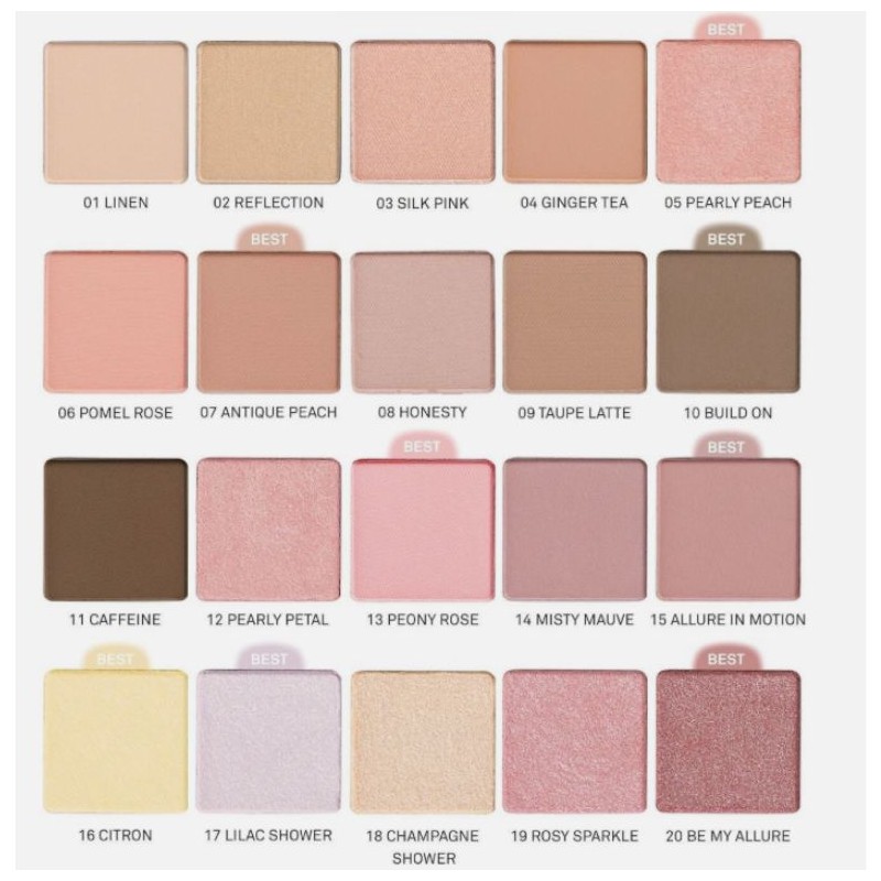 HINCE Single Eyeshadow 1.7g [Milky Soap Collection], Color:18 Champagne Shower