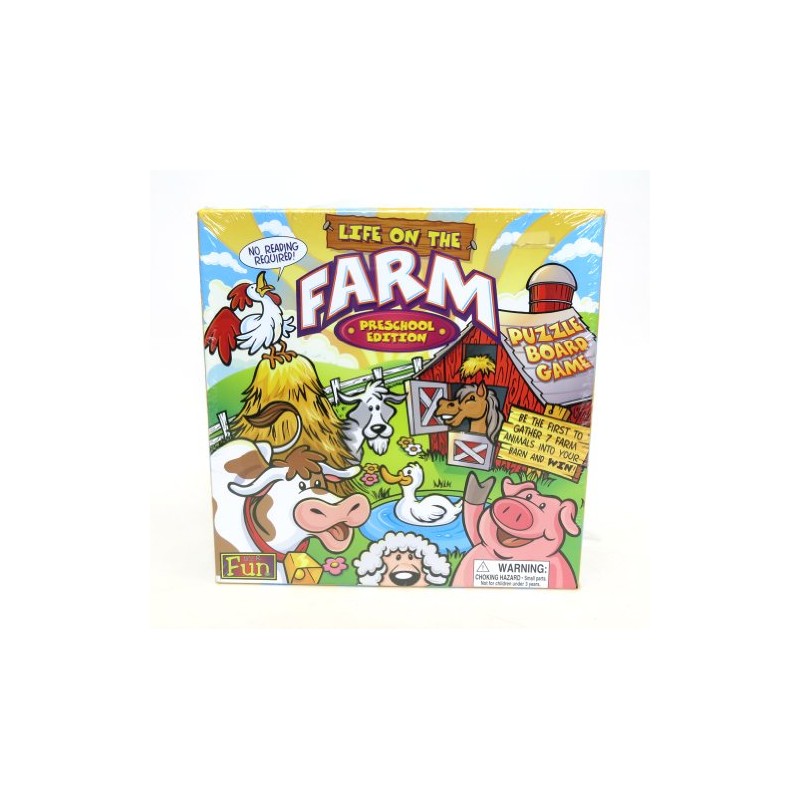 Life on the Farm Board Game - Preschool Edition