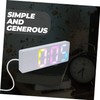 Mobestech Digital LED Alarm Clock with Large Display for Bedroom