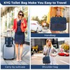 KYG Toiletry Bag, blue, Toiletry bag