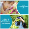 AYESY Binocolo per Bambini, Portatile Binocolo Set con Lente di