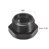 sourcing map Threaded Reducing Bushings Nylon Connector Adaptor M20 Male