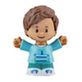 Replacement Part for Fisher-Price Little People We Deliver Pizza Place Playset - HBR79 ~ Replacement Dad Customer Figure