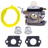Ewillownm Compatible with Carburettor for Husqvarna 122HD45 122HD60 Redmax CHT220