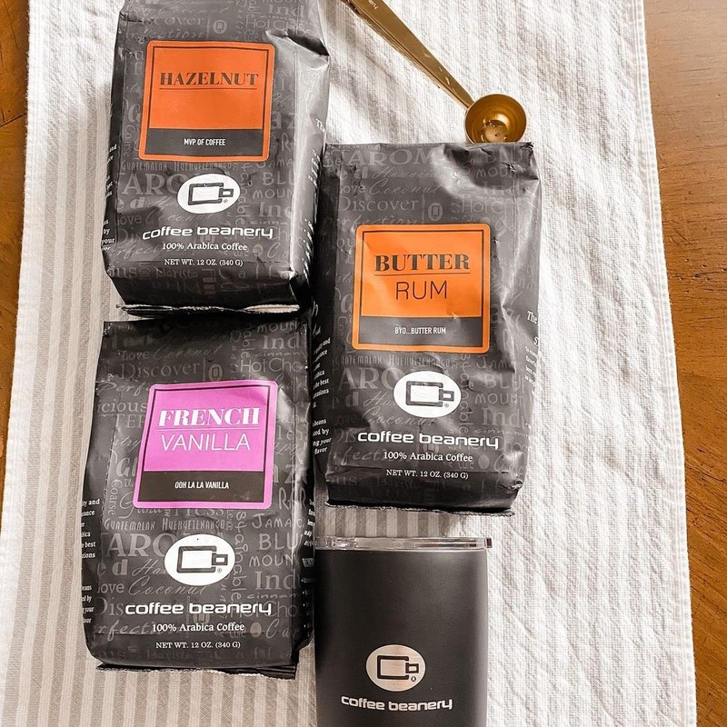 Vanilla Bean Flavored Coffee, Specialty Arabica Coffee, Medium Roast, 3LB,