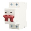 DC Miniature Circuit Breaker 2P 63A DC500V 6000A Breaking Capacity