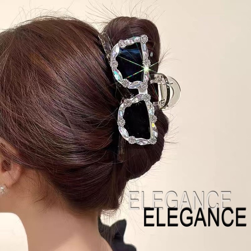 Cute Cats Large Hair Claw Clips, Non-Slip Hair Claws Clips