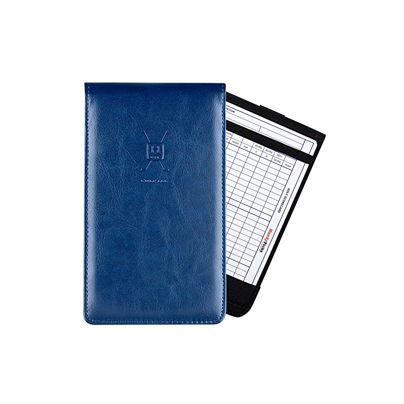 Handy Picks Leather Golf Scorecard Holder | Yardage Book Cover