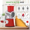 Nutrichef 3 in 1 Cheese Grater & Shredder | Strong