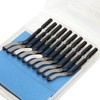 20Pcs Trimming Scraper Blade Set Replacement Cutter Head BS1010 Deburring