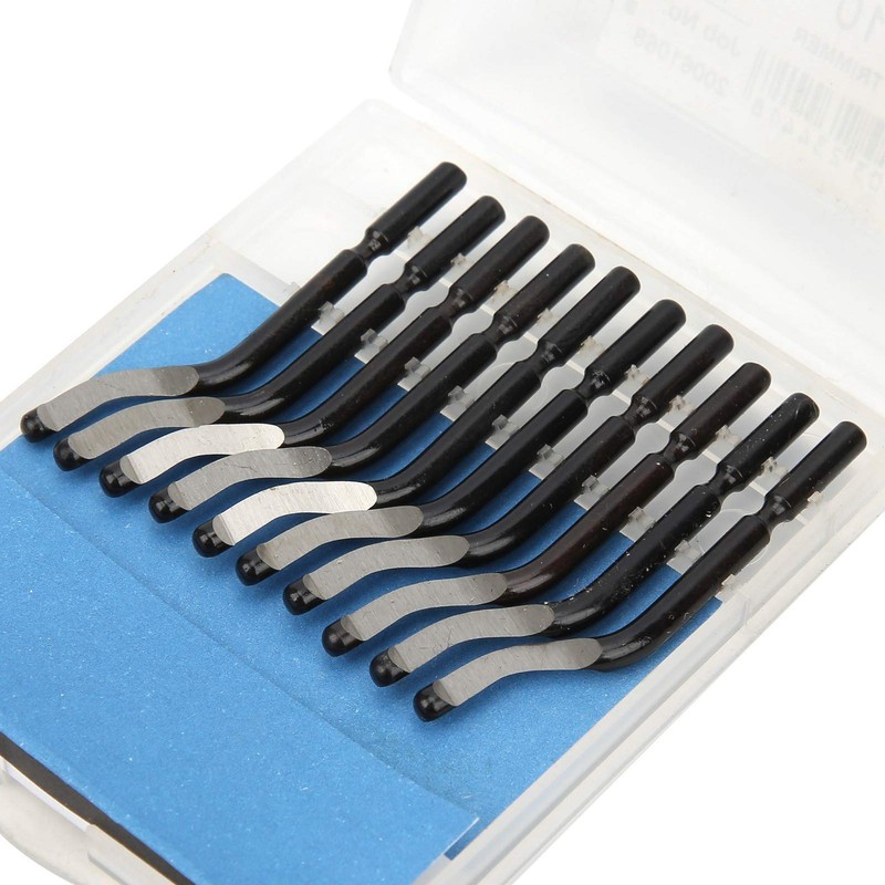 20Pcs Trimming Scraper Blade Set Replacement Cutter Head BS1010 Deburring