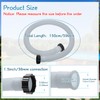 eBoot 2 Pcs 29060e Above Ground Pool Hoses 1.5" Diameter