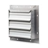 Dayton 12" Backdraft Damper / Wall Shutter, 12-1/2" x 12-1/2"