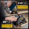 Enventor Circular Saw Corded, 11A Electric Circular Saws 7-1/4-Inch with