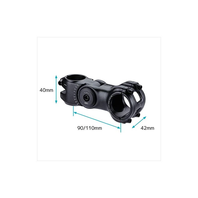 BBB BHS-30 Stem, Black, 4.3 inches (110 mm) / ±