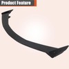 Rear Wing Lip Clear Coating Spoiler Replacement for Corvette C8