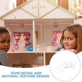 Gadpiparty Miniature Books Decor 50pcs Miniatures Dollhouse Books 1:12 Scale Mini Books Dollhouse Accessories White Blank Books Model Decor Mini House Decoration