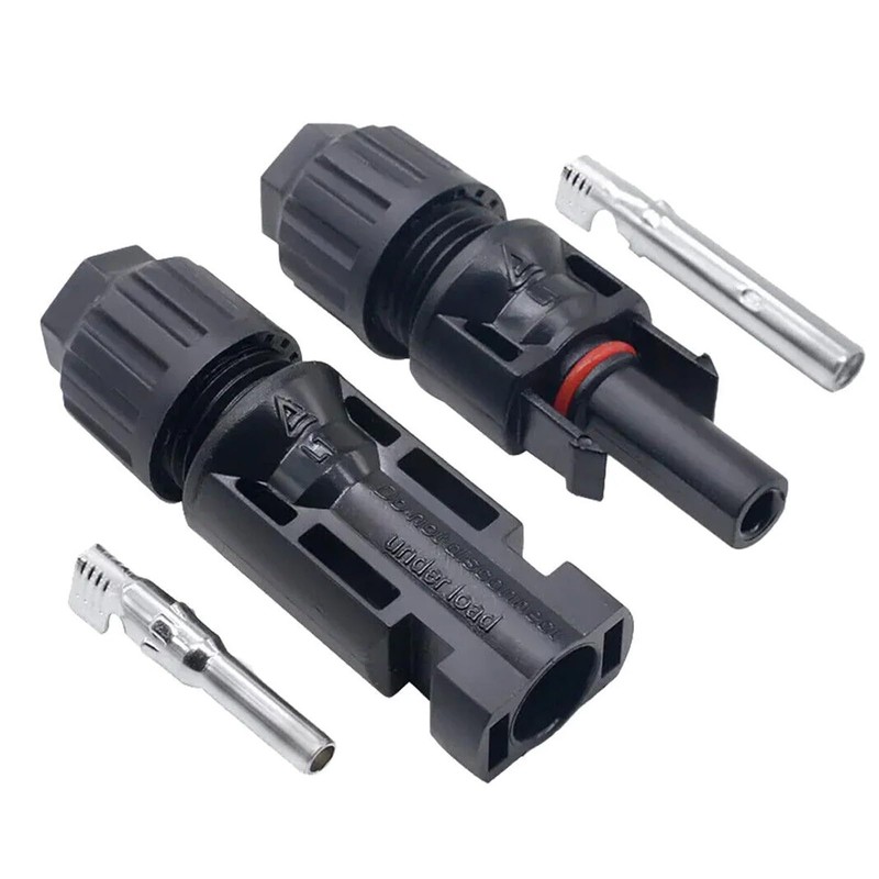 enjoy solar® 1 pair of solar plugs and sockets for