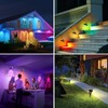 Musuger 1500LM LED High Brightness Outdoor Landscape Lighting 15W RGB
