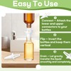 4-Pack Reusable Funnels for Effortless Liquid Transfer Like Shampoo