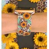 FoxiBands Sunflower Leopard Cow Print Watch Band - Compatible with