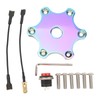75MM Steering Wheel Horn Button Cover Hexagonal Horn Push Button