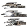 Yamaha Emblem Remote Control Jog ZR 3pc Set Silver Energy
