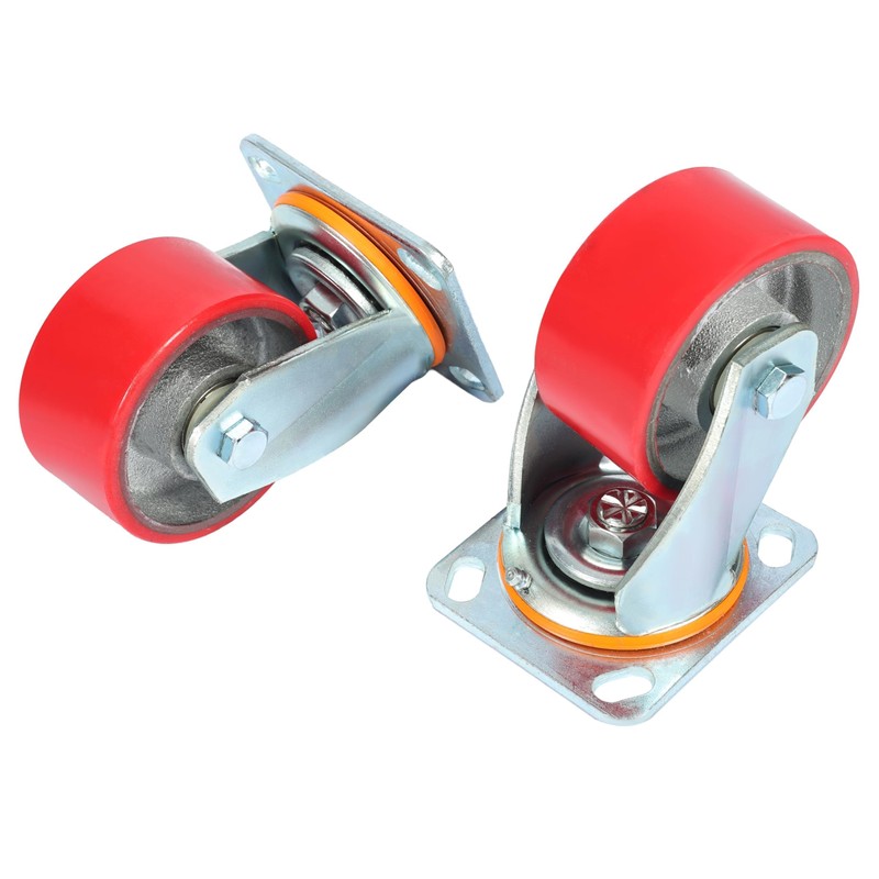 KUAFU Hitch Mount Skid Wheel Universal for RV Travel Trailer