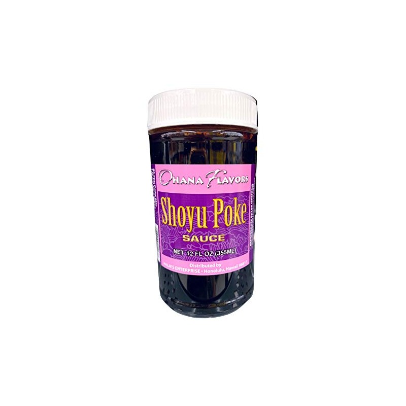 Ohana Flavors Hawaiian Poke Sauce (Shoyu, 12 Fluid Ounce)