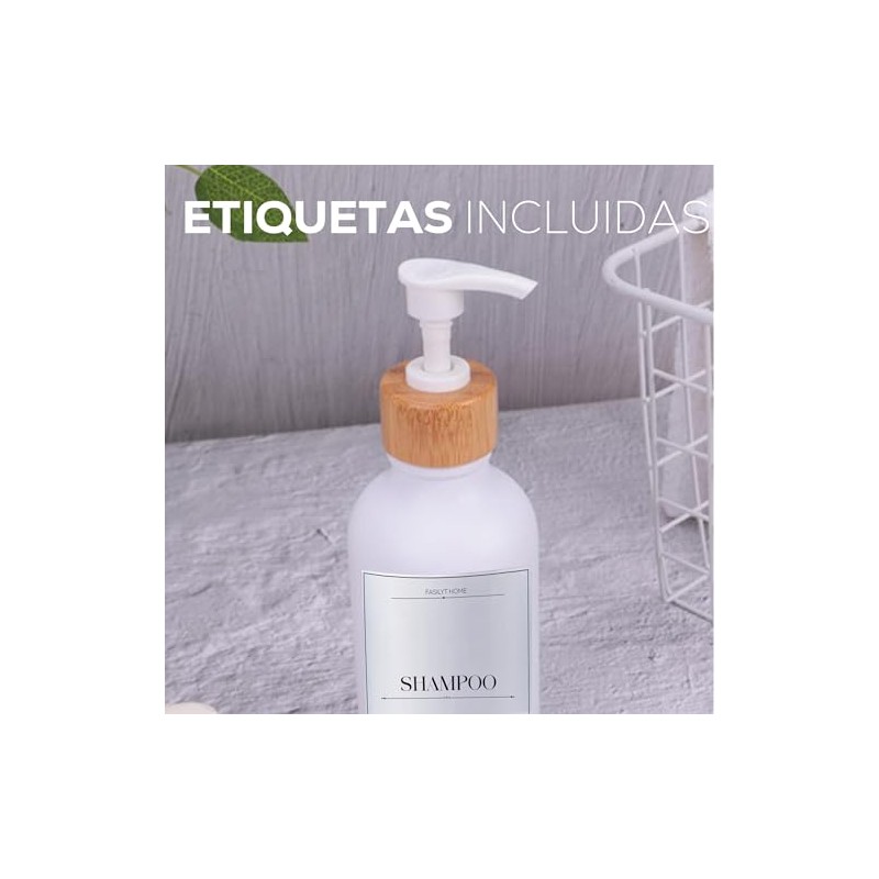 Kit de 3 Dispensadores de Jabon | 500 ML de
