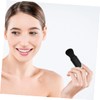 Mikinona 2pcs Portable Makeup Brushes Powder Brush With Cap Travel