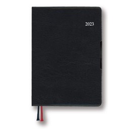 Daigo E8432 Notebook 2023 Appointment Weekly Begins in December, Black