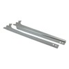 Royal Wood Bracket A-32/33, Chrome, 7.9 inches (200 mm), Left