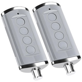 868,3 Garagentoröffner Handsender für Hörmann HSM4-868, 4 Taste Festcode handsender für Hörmann HSE2 HSE1 HS1 HS4 HS5-868, 2 Stück