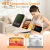 Graphene Cordless Heating Pad with Massager for Back FSA Eligible