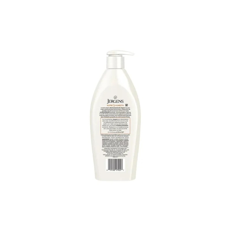 Jergens Crema Corporal Ultra Humectante Piel Repara Nutre